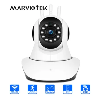 Automatyczne śledzenie kamera IP Wifi widzenie w nocy kamery CCTV 1080P strona Główna bezpieczeństwo cctv Mini kamery Wi-Fi Ipcam Wi-Fi 720P IR