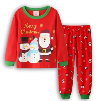 Promocja 2-7Т Mickey dziecięce piżamy zestaw animowany dla dzieci piżamy dla chłopców strona Główna piżamy dla dziewczynek bawełna słodki boże Narodzenie piżamy bielizna nocna bielizna nocna