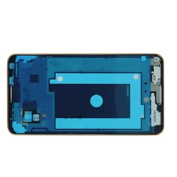 Samsung Galaxy Note 3 AT&T SM-N900A/T-Mobile SM-N900T srebrny/złoty kolor LCD-przedni panel przedni obudowa średnia ramka opłata