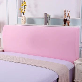 Elastyczny all inclusive wezgłowia łóżka pokrywa Europejski jednolity kolor wezgłowia łóżka ochrona oparcia osłonę zwykła miękka osłona głowy z łóżka