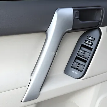 Toyota Land Cruiser Prado 150 2010 2011 2012 2013-2016 2017 2018 FJ150 matowa srebrna drzwi przednie tapicerka podłokietnik