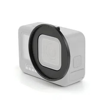 Nadaje się do GoPro Hero 9 nurkowanie filtr pierścień adaptera obiektywu stopu aluminium obiektyw przetwarzanie pierścień adaptera 52 mm UV ramka Z5U2