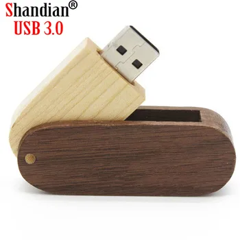 1 szt bezpłatny własne logo drewniana podłoga USB 3.0 flash drive 4GB 8GB 16GB 32GB 64GB, 128GB szybkie wieczne napędy rzeczywista pojemność 