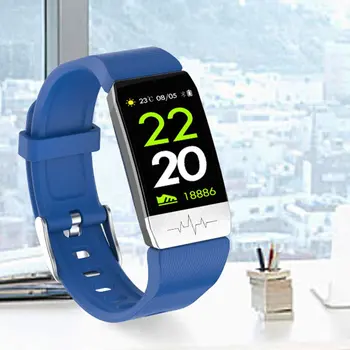 T1s Smart Watch temperatura ciała monitor rytmu serca fitness-zegar EKG sterowanie muzyką sportowe Smartwatch Mężczyźni Kobiety 2020 nowy