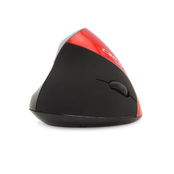 CHYI bezprzewodowa Pionowa mysz ergonomiczna mysz dla graczy akumulator USB optyczna 5D myszka z mata do myszy do laptopa PC Gamer
