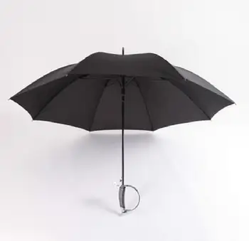 Twórczy parasol z uchwytem deszcz mężczyźni japoński miecz samurajski ninja Rapier parasol słoneczny i deszczowy parasol wiatroodporny parasol