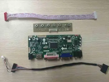Yqwsyxl Control Board Monitor Kit dla B140XW01 V6 B140XW01 V7 HDMI + DVI + VGA LCD LED screen Controller Board Driver