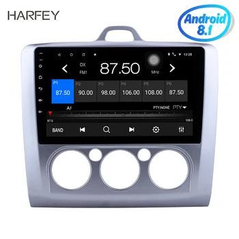 Harfey 9 cali Android 10.0 API 29 samochodowy odtwarzacz multimedialny GPS radio dla 2004-2011 Ford Focus 2 Auto Bluetooth SWC 3G WIFI AUX RDS