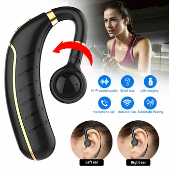 Przenośny TWS bezprzewodowy zestaw słuchawkowy Bluetooth 5.0 zestaw głośnomówiący słuchawki mini słuchawki douszne słuchawki dla IPhone Xiaomi