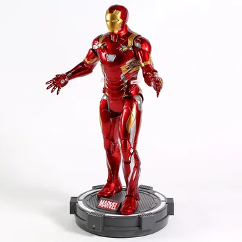 Marvel Captian America Civil War Avengers Infinity War figurka Iron Man kolekcjonerska zabawka modelu z podświetleniem led