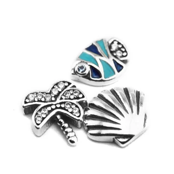 Nadaje się medalion wisiorek naszyjnik tropikalny raj Петиты zawieszenia autentyczne 925 srebro koraliki DIY budowy kobiet biżuteria