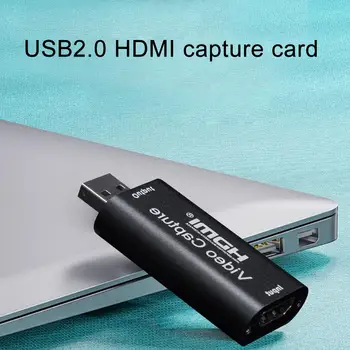 HD 1080P, 4K HDMI Video Capture Card HDMI To USB 2.0 Video Capture Board Game Record Live Streaming Broadcast TV Local Loop