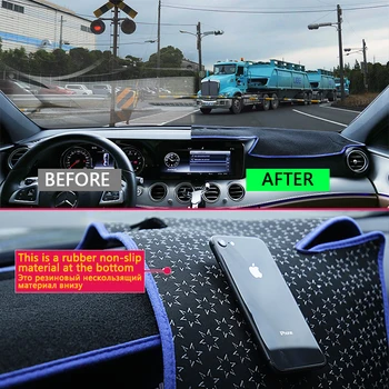 Dla Audi Q5 FY 2017 2018 2019 2020 pokrywa desce rozdzielczej samochodu Dashmat unikać światła osłona przeciwsłoneczna dywan akcesoria samochodowe