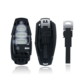 OkeyTech 3 przycisk wymiana centralny zamek z Pilotem Smart Remote Car Key Shell etui brelok do VW Volkswagen Touareg 2011-
