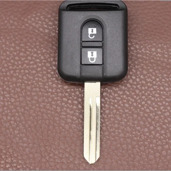 DAKATU 2 przyciski zdalnego klucza pokrowiec shell brelok do Nissan Elgrand X-TRAIL, Navara, Qashqai Micra wymiana pilota kluczyka etui