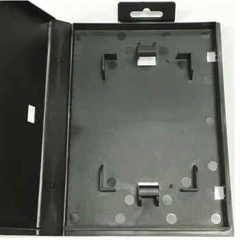 Wysokiej jakości 16-bitowej karty gry case plastikowe pudełko dla sega MD Card cartridge Packing Case czarny