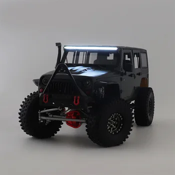 RC Car Roof Lamp 36 LED Light Bar for 1/10 RC Crawler Axial SCX10 90046 90060 SCX24 Jeep Wrangler JK Rubicon Body