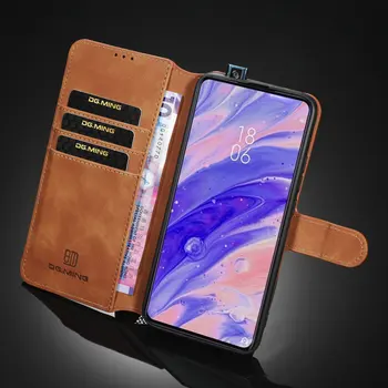 Dla Xiaomi Poco F2 Pro X 3 2F etui retro skórzany portfel 360 ochrona Poco X3 NFC etui Poco F 2 Pro pokrywa telefonu odporny na wstrząsy