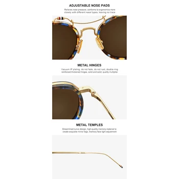 HEPIDEM octan okulary polaryzacyjne mężczyźni 2020 marka odzieżowa rocznika projektant kwadratowe okulary dla kobiet okulary okulary 815