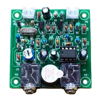 ABKT-Radio 40M CW Shortwave Receiver Transmitter Version 4.1 7.023-7.026 MHz QRP Pixie Kits DIY z приемопередатчиком brzęczyka