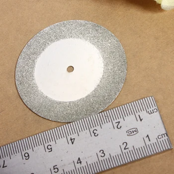 6 szt. 50 mm diamentowe tarcze tnące koło i wiertło do obracającego się narzędzia Dremel ostrze piły