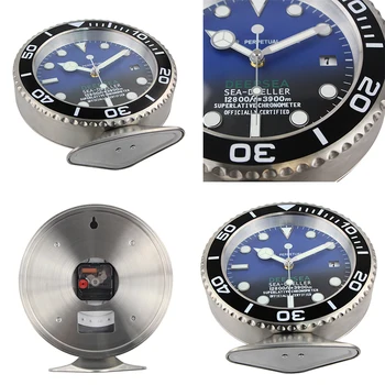 Luksusowe markowe artystyczne zegary stołowe zegary ścienne, metalowe, nowoczesne, markowe zegary Stołowe Relogio De Parede Horloge Decor z odpowiednim logo