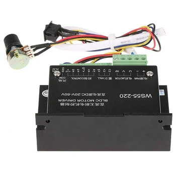 WS55-220 BLDC Motor Controller Driver for CNC pompa bezszczotkowy Spindle Motor DC 48V 500W