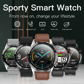Zurexa L13 Smart Watch Men Bluetooth Call Sport Smartwatch Men Oximeter Heart Rate Monitor Fitness Smart Zegarki Wodoodporny IP68