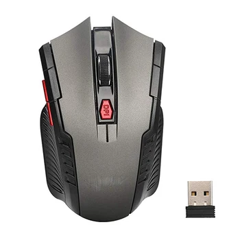 2.4 G bezprzewodowa mysz 2400DPI 6 przycisków 2.4 Ghz mini bezprzewodowa optyczna mysz do gier prezent dla KOMPUTERA laptopa
