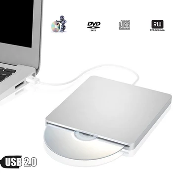 Dla przenośnych komputerów PC Dekstop USB 2.0 DVD Super Napęd 8X DVD-ROM Combo Player 24X CD Burner napęd zewnętrzny