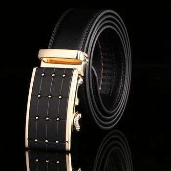 Musenge Designer ceinture homme męski pasek skórzany wysokiej jakości paski skórzane dla mężczyzn Męski luksusowy pasek automatyczny pas