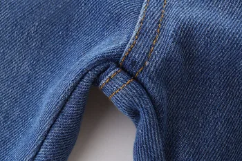 2 szt/2-7 yrs/wiosna jesień 2018 dziecięce zestawy ubrań dla dziewczyn kostiumy dla dzieci t-shirt z długim rękawem+jeans moda odzież Dziecięca BC1232