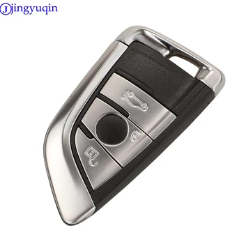 Jingyuqin 3B Remote Car Smart Key Case Cover Fob dla BMW X1 X3 X4 X5 X6 F15 F16 F48 G30 G38 525 540 730 740 1 2 5 7 seria 218i