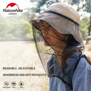 Naturehike Mosquito Head NET Mesh Cover Insect Netting Fly Screen Protection for Jungle Adventure turystyka wędkarstwo pszczelarze