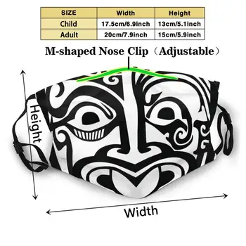 Haka Anti Dust Filter Men Women Kids Girl Boy Teens Mouth Masks Maori Haka War Cry Rugby New Zealand Kiwi Tiki Okcthunder