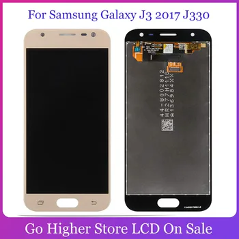 Wyświetlacz LCD do Samsung Galaxy J3 2017 J330 J330F J330G wyświetlacz LCD ekran dotykowy digitizer kompletny zamiennik dla j3 pro 2017 ekran