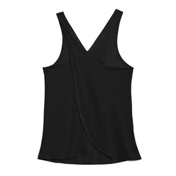2020 Nowy Kobiety Quick Dry Back Cross Yoga Koszule Bez Rękawów Fitness Koszulka Sportowa Treningu Bieganie Koszulki Joga Kamizelka Bluzka