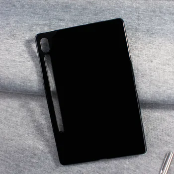 Miękki silikonowy czarny biały etui do Samsung Galaxy Tab S6 10.5 inch T865 T860 Tablet Anti-scratch TPU etui Back