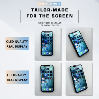 Wyświetlacz AMOLED dla IPhone 11 Pro MAX LCD 3D ekran dotykowy Digitizer LCD do IPhone 11 Pro OLED wymiana części montażowych