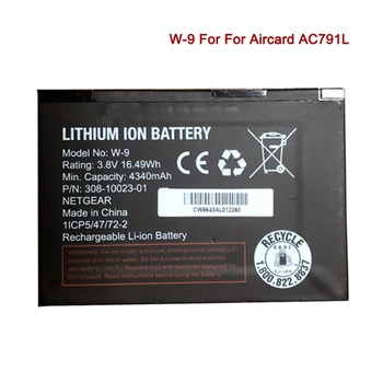 W-9 bateria litowa dla Netgear Sierra AirCard AC810S AC815 AC791L bezprzewodowy router W9 3.8 V 4340mAh akumulatory