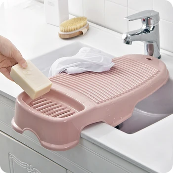 Plastikowe antypoślizgowe Drogowa strona miękka deska Ręczne mycie prasowania koszule czyszczenie bielizny Скрубборды odzież pralnia, wanna