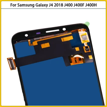 Samsung Galaxy J4 2018 J400 J400F J400H J400P J400M wyświetlacz LCD ekran dotykowy panel digitizer wymiana złożenia