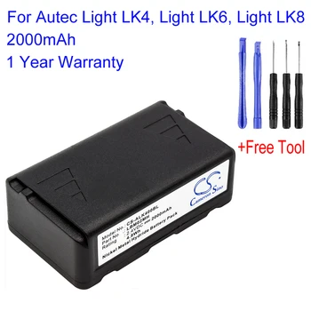 Cameron Sino ARB-LBM02M,LBM02MH dla Autec Light LK4,Light LK6,Light LK8 CS-ALK400BL Crane Remote Control Battery Bateria Accu